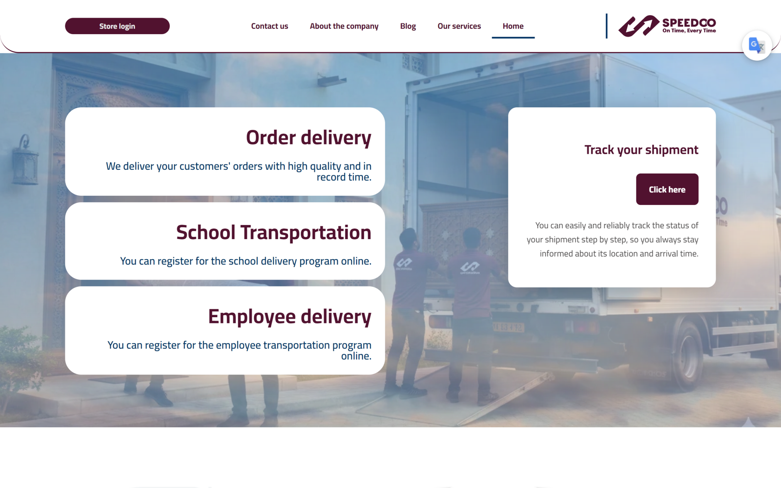 Speedoo Logistics
